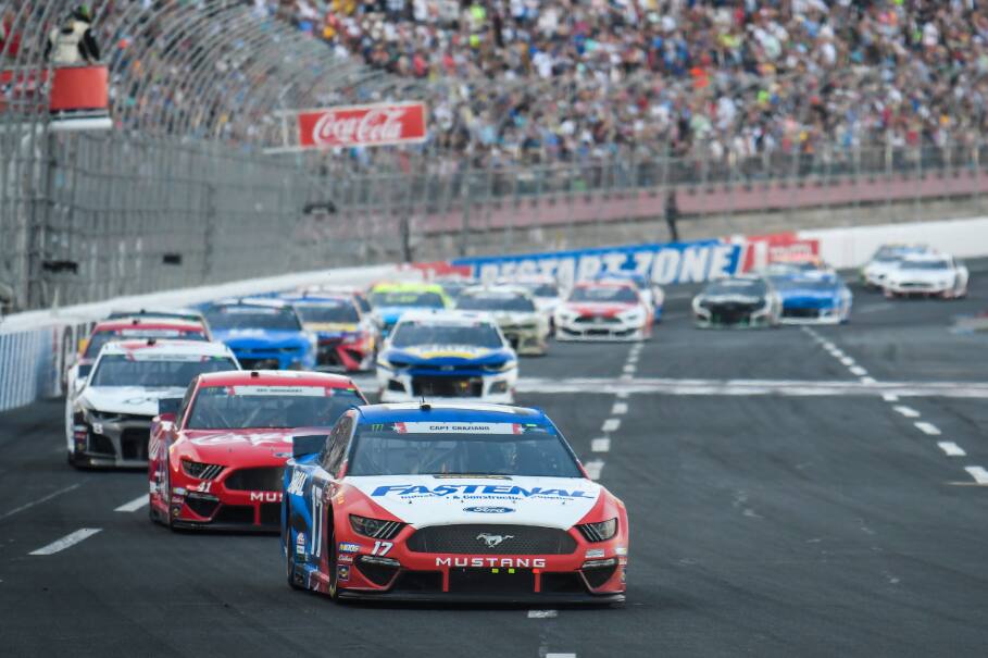 Roush Fenway Racing's Ricky Stenhouse had a strong race, finishing fifth. Roush Fenway Racing's Ricky Stenhouse had a strong race, finishing fifth.
